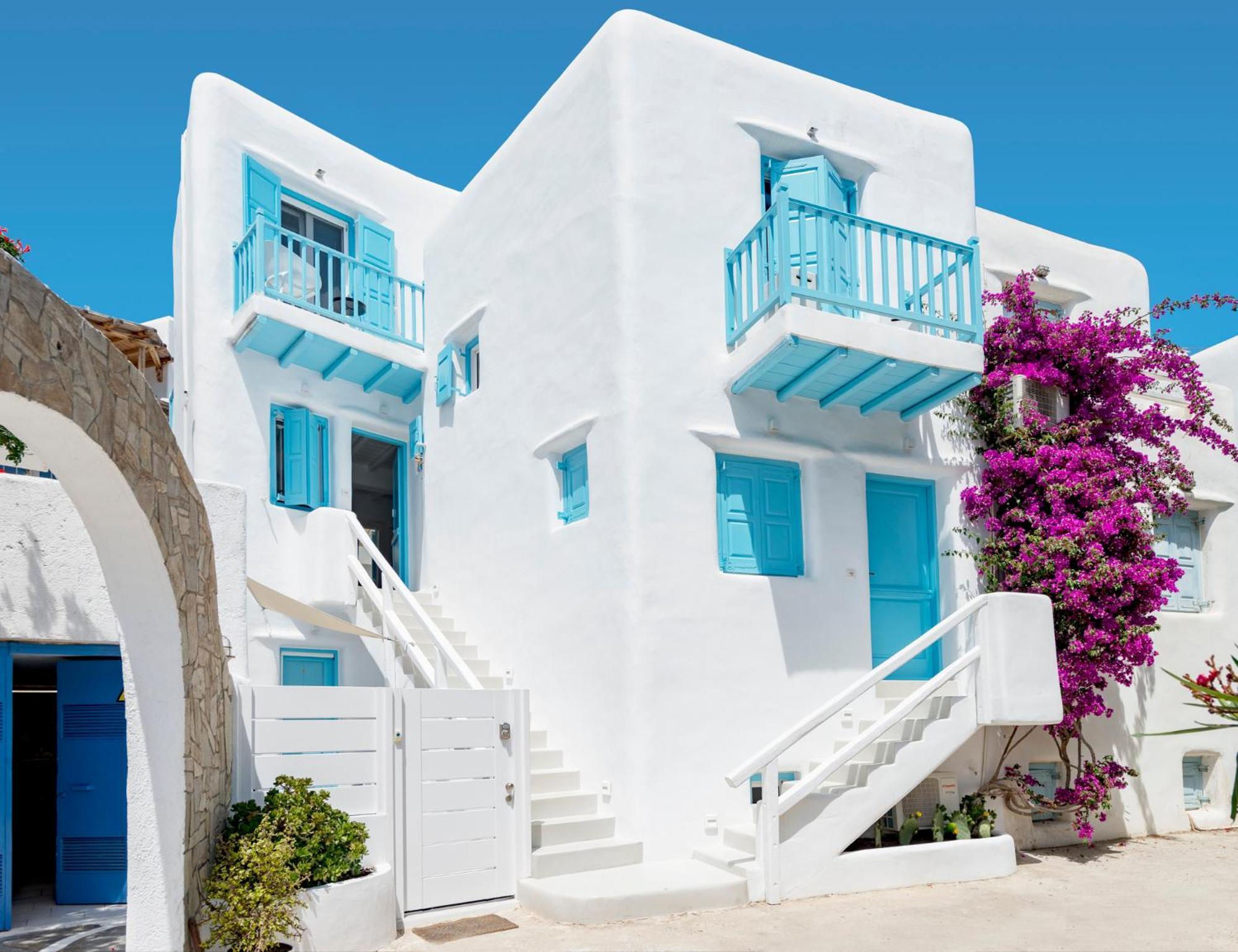 פסארו Mykonian Mews Luxury Suites מראה חיצוני תמונה
